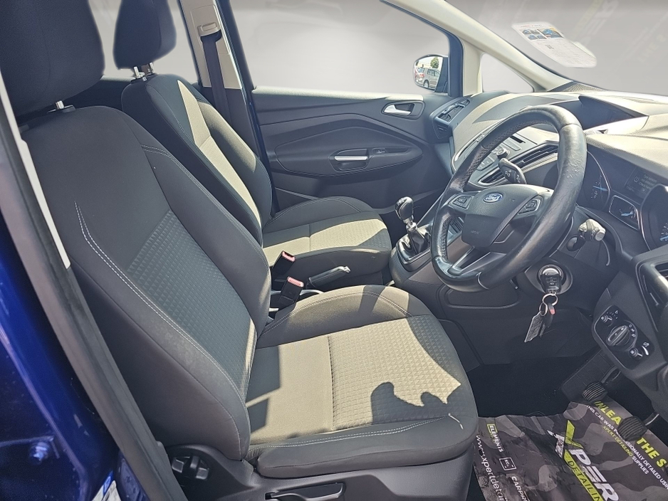 Ford C-Max ZETEC C MAX 1.5 TDCI ** 1 OWNER IRISH CAR ** LOW MILEAGE ** 3 KEYS ** BEST AVAILABLE ** — thumbnail 13