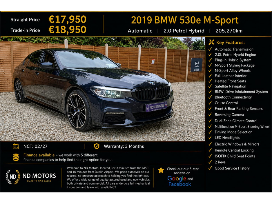 2019 BMW 5 Series For Sale Images