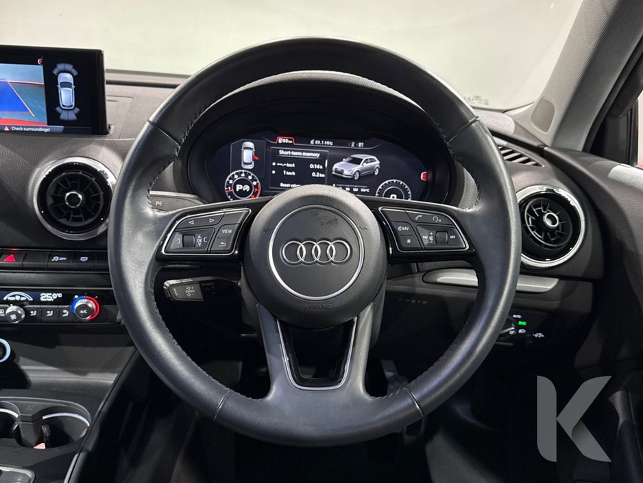 Audi A3 1.4 AUTOMATIC - FACTORY ALLOYS - DIGITAL DASH - LED HEADLIGHT - REAR CAMERA - CRUISE CONTROL - MULTI FUNCTION STEERING WHEEL — thumbnail 14