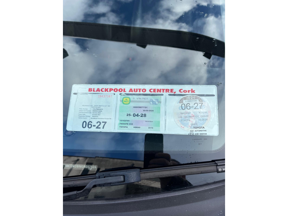 2018 Toyota Verso 1.6L Diesel For Sale Images