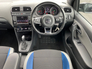 2015 VOLKSWAGEN POLO 1.4 140BHP POLO GT AUTOMATIC BLACK *GT LINE INTERIOR, REAR VIEW CAMERA, 17