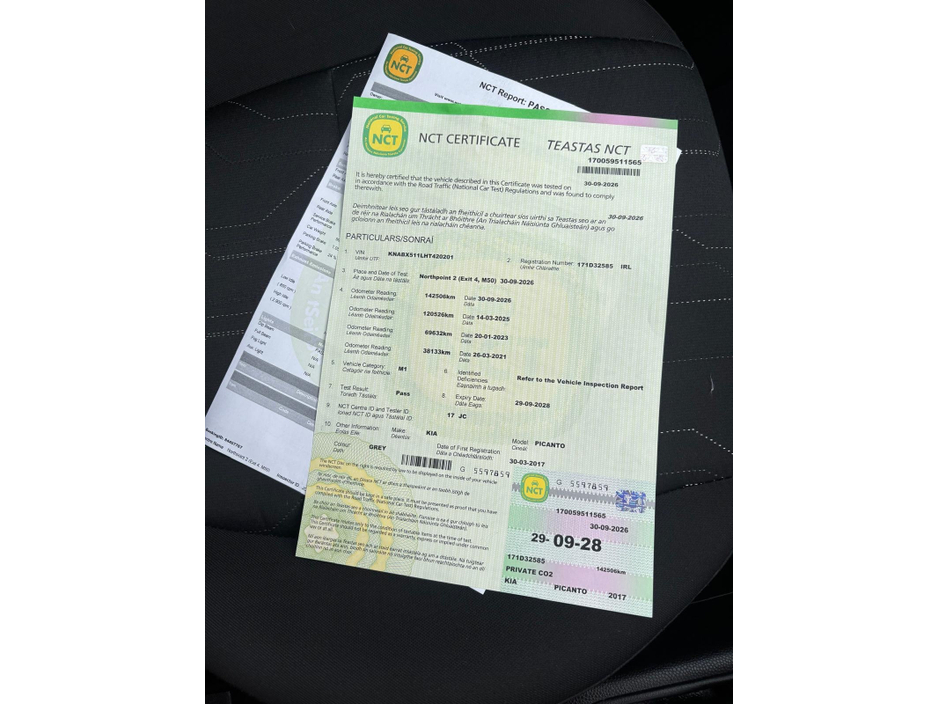 Kia Picanto TX 1.0 PETROL 5DR HATCHBACK *IRISH CAR* *NEW NCT 10/2028* *€190 ROAD TAX* *FINANCE ARRANGED TODAY* — thumbnail 27