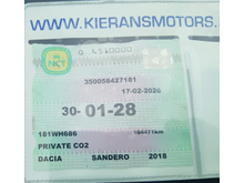 2018 Dacia Sandero 1.5L Diesel For Sale Images