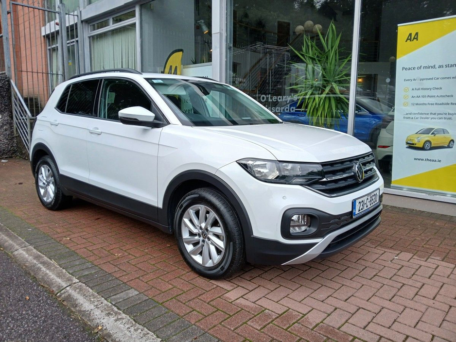 Volkswagen T-Cross Life 1.0 TSI 95HP, White, Only 12km.