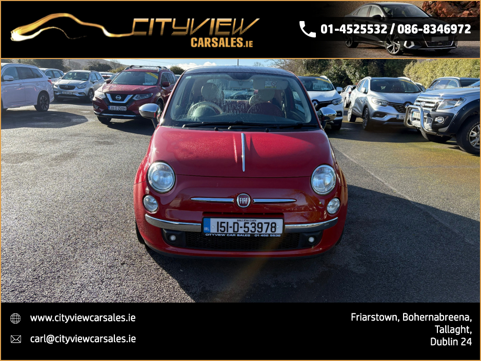 2015 Fiat 500 0.9L Petrol For Sale Images