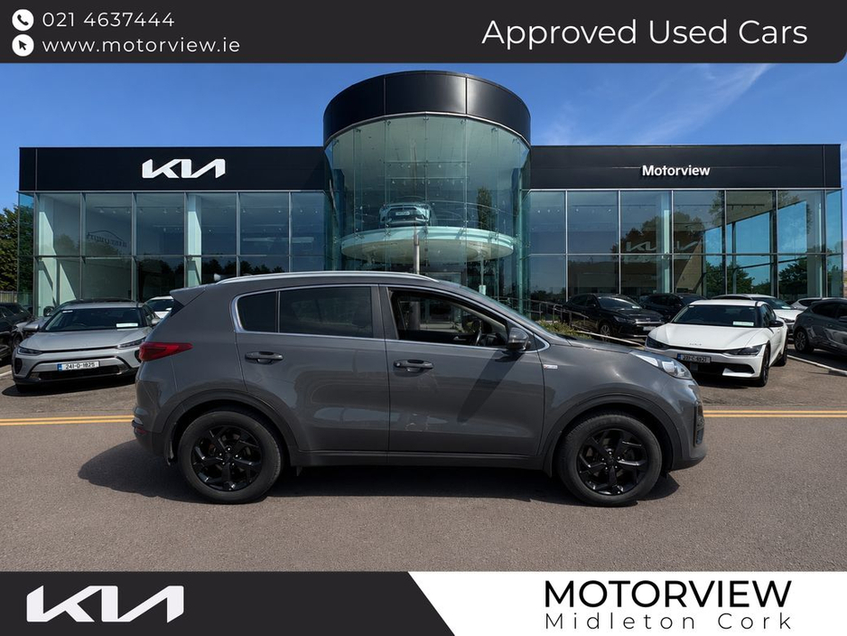 Kia Sportage Sport Mhev MY20 5DR, Auto lights, touchscreen media, multifunction steerin wheel, hill start assst , isofix , parking sensors