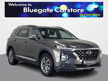 Hyundai Santa Fe 2.2 CRDI PREMIUM 7SEATS 5DR-  FULL BLACK LEATHER INTERIO*RAPPLE CARPLAY*HEATED FRONT SEATS**HEATED STEERING WHEEL**ANDROID AUTO**DUAL CLIMATE CONTROL**REVERSE CAMERA**TOUCHSCREEN INFOTAINMENT SYSTEM**