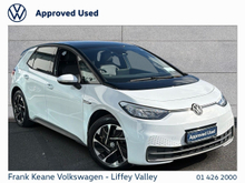 Volkswagen ID.3 58KWH LIFE DX 204HP *GLACIER WHITE METALLIC* *PRIVACY GLASS* *18" ALLOYS* *HEATED SEATS* *CARPLAY / ANDROID AUTO* *BATTERY CERTIFIED* *PCP FINANCE AVAILABLE*