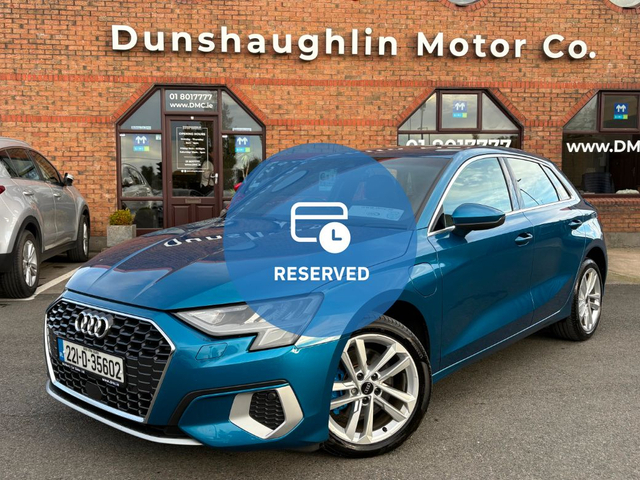2022 AUDI A3 Sport 40 TFSI 204PS 5DR Auto *Low Kils*