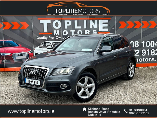 2010 AUDI Q5 //S-LINE-2.0 TDI QUATTRO//FULL LEATHER//AUTO//