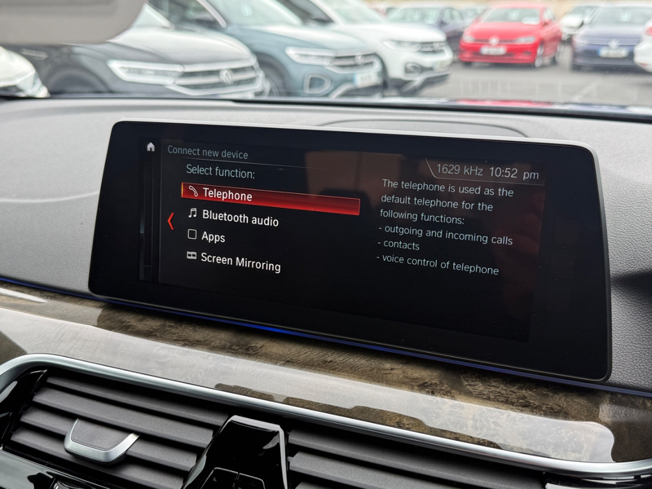 BMW 5 Series 530E M-SPORT 2.0 HYBRID AUTOMATIC * VIRTUAL COCKPIT, REAR VIEW CAMERA, 19 " DIAMOND CUT ALLOYS, PARKING SENSORS FRONT & REAR, APPLE CARPLAY /ANDROID AUTO, MEMORY SEATS, LEATHER UPHOLSTERY * — thumbnail 20