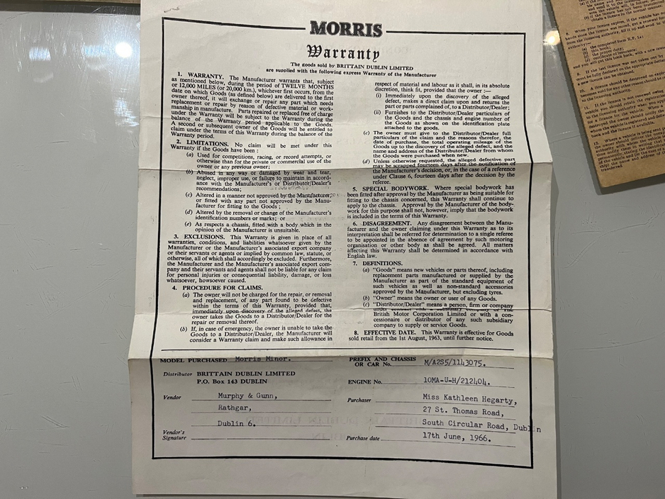 1966 Morris Minor 1.1L Petrol For Sale Images