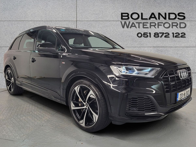 2023 AUDI Q7 3.0TFSI BLK ED 55 Finance from €202 per week
