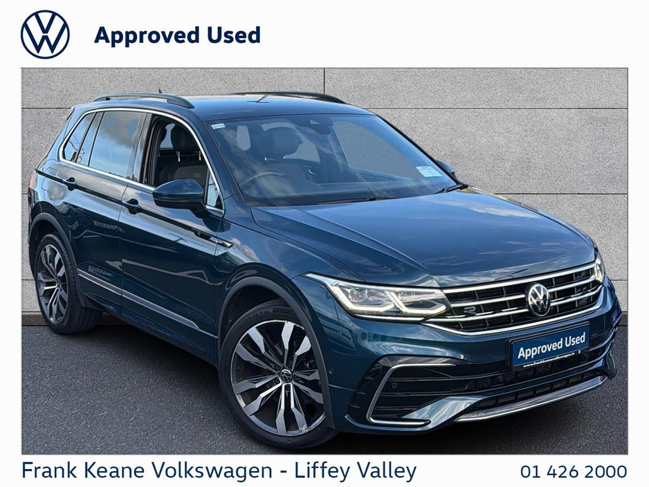 Volkswagen Tiguan R-LINE 2.0 TDI 150HP *NIGHTSHADE BLUE METALLIC* *SUZUKA ALLOYS* *CARPLAY & ANDROID AUTO* *REAR VIEW CAMERA* *EASY OPEN* *PARKING SENSORS FRONT & REAR* *PCP FINANCE AVAILABLE*