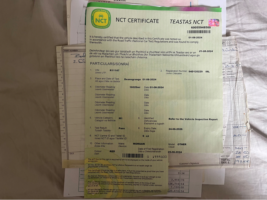 1994 Morgan Plus 8 3.9L Petrol For Sale Images