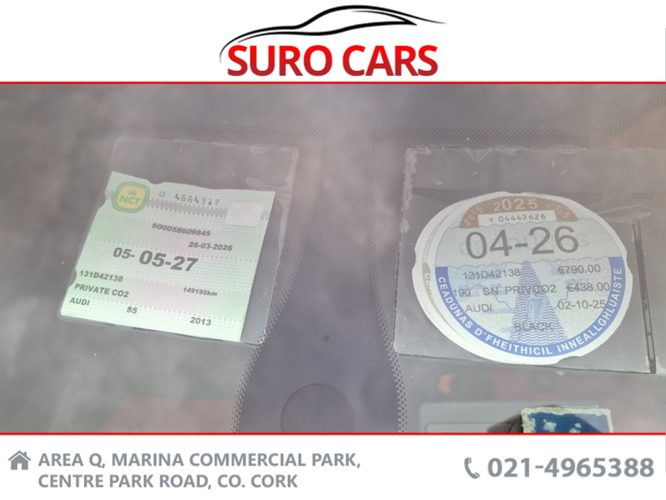 2013 Audi S5 3L Petrol For Sale Images