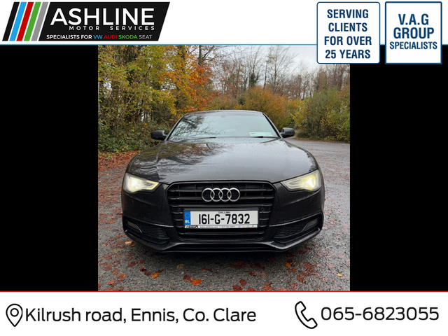 2016 AUDI A5 2.0 TDI S LINE 187BHP 3DR AU AUTO