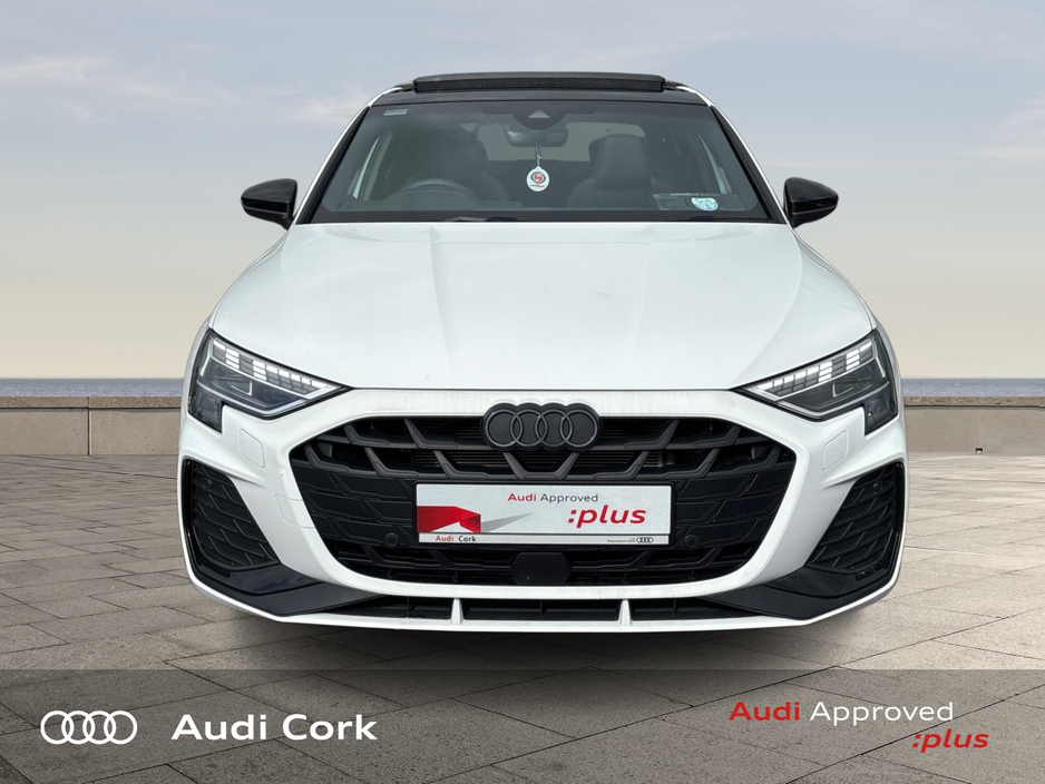 Audi A3 SALOON 2.0 30TDI 115BHP S-LINE WITH BLACK STYLING, COMFORT PACK, PANORAMIC SUNROOF & COMFORT KEY — thumbnail 2