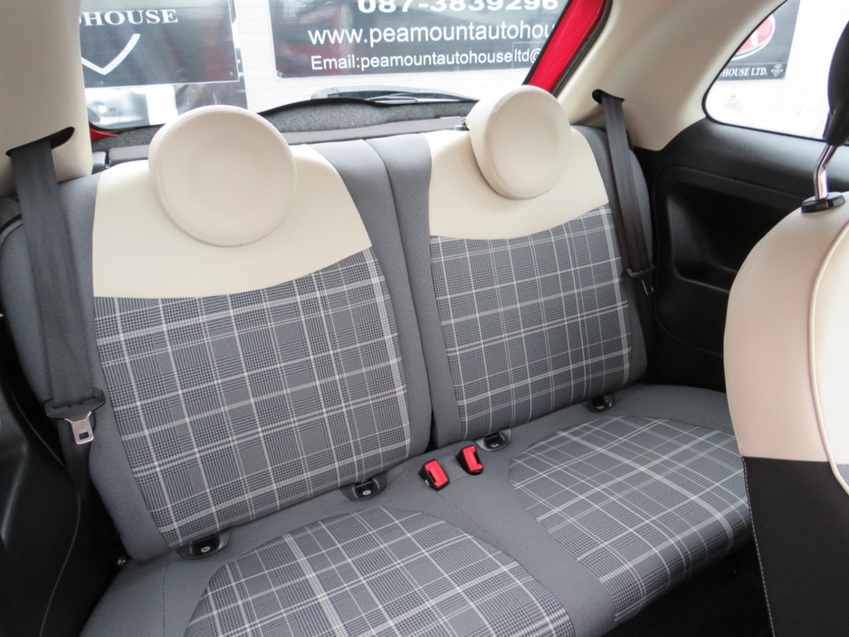 Fiat 500 2018 FIAT 500 1.2 PETROL AUTO LOW MILEAGE NCT 28 — thumbnail 10