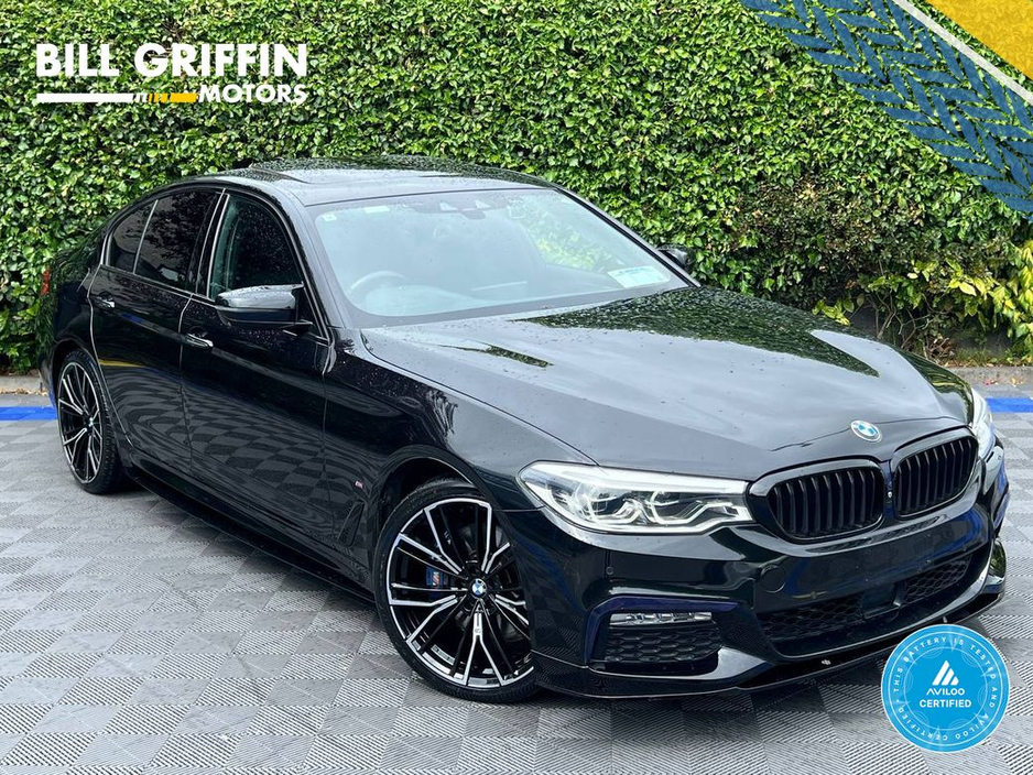 BMW 5 Series 530e M-SPORT COMPETITION 2.0 HYBRID AUTO // OPENING SUNROOF // LEATHER POWERED & HEATED M-SPORT SEATS // 360 PARKING CAMERAS
