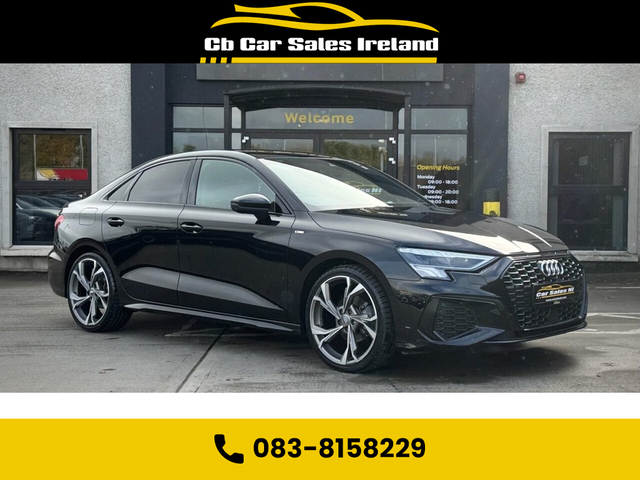 2023 AUDI A3 2.0 TDI 35 S line Saloon 4dr Diesel S Tronic Euro 6 (s/s) (150 ps) 1 OWNER + VIRTUAL COCKPIT + PARKING SENSORS + APP CARPLAY