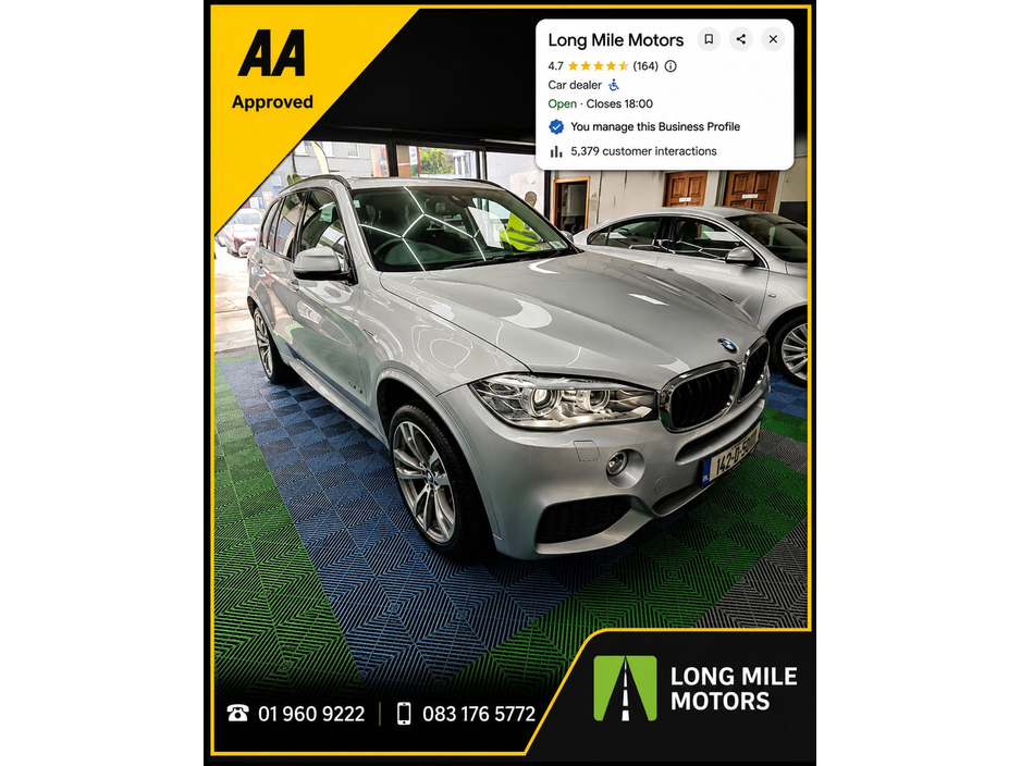 BMW X5 XDIVE 30D M SPORT 2TB Z15D 4 XDRIVE 2TB7 4DR AUTO