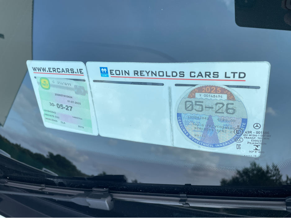 2019 Mercedes-Benz CLA Class 1.5L Diesel For Sale Images