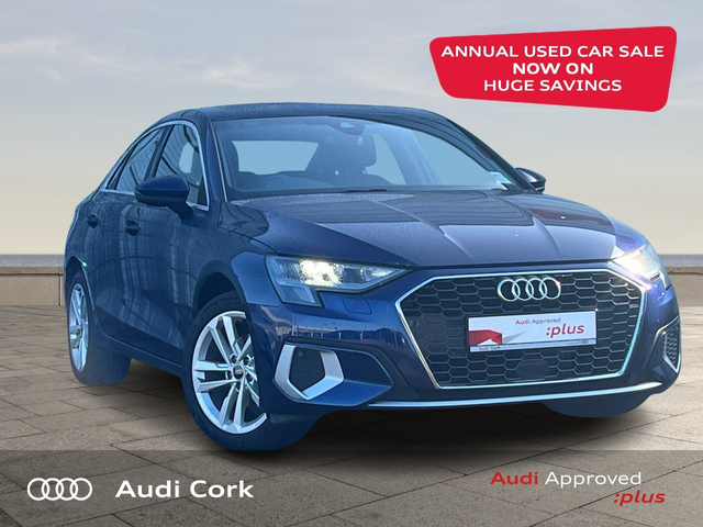 2024 AUDI A3 SALOON 30TFSI 110BHP SE WITH COMFORT PACK, HIGH BEAM ASSIST & F/B STEERING WHEEL