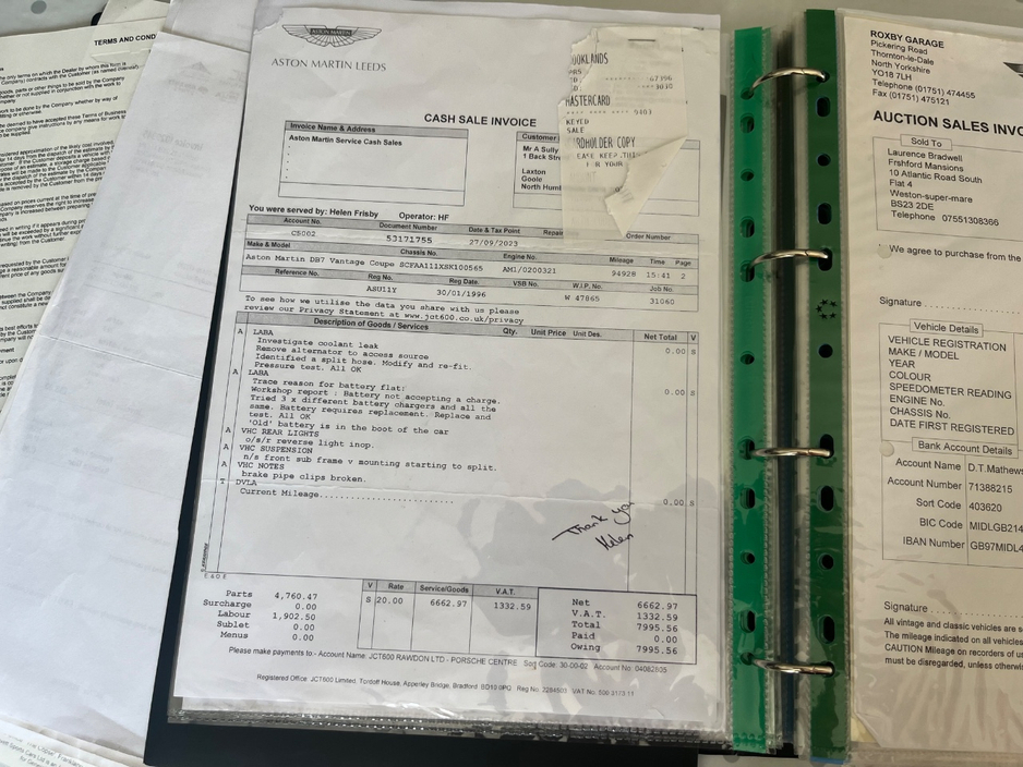 1996 Aston Martin DB7 3.2L Petrol For Sale Images