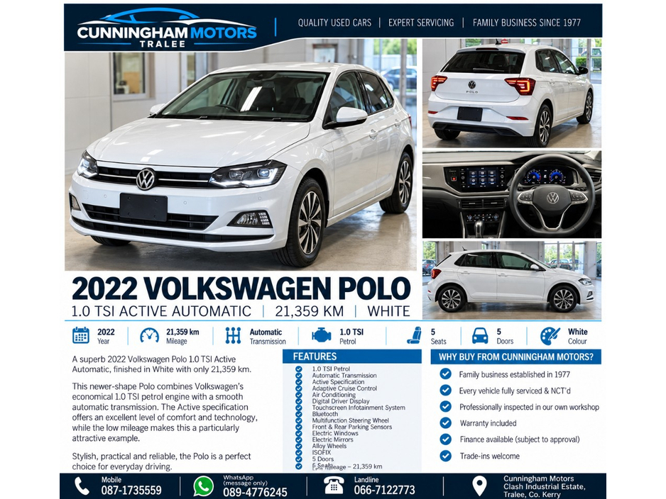 Volkswagen Polo 1.0 TSI Active Automatic