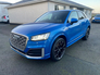 2018 AUDI Q2 1.6 TDI S-LINE 115 BHP **VIRTUAL DASH**FLAT BOTTOM STEERING WHEEL**HALF LEATHER**SPRINT BLUE**FSH**MINT**