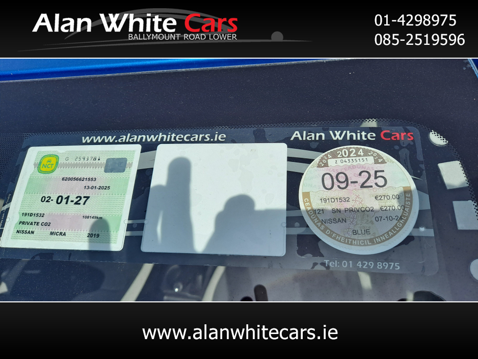 2019 Nissan Micra 1.0L Petrol For Sale Images
