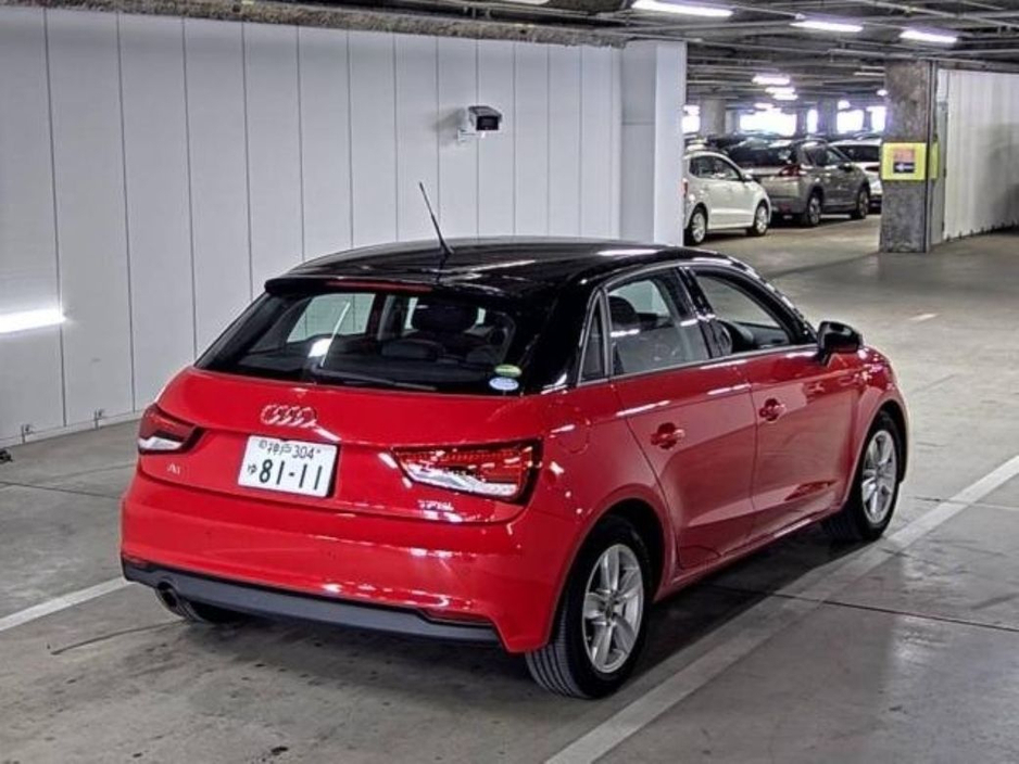 Audi A1 1.0 TFSI AUTOMATIC - RED/BLACK TWO TONE - FACTOY ALLOYS — thumbnail 2