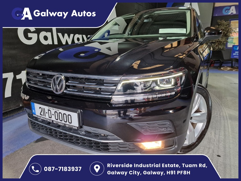 Used Volkswagen Tiguan 2021 in Galway