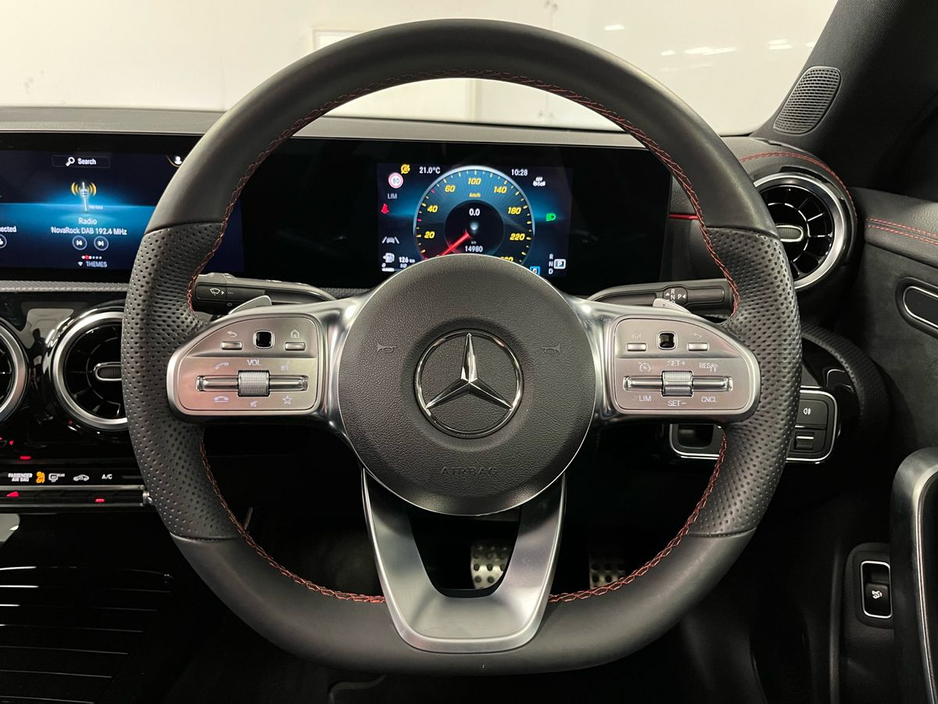 Mercedes-Benz CLA Class 180 AMG - 18 Inch Alloys - Panoramic Sunroof - Climate Control - Heated Seats - Auto Lights/Wipers - €39,900 or €40,850 with Supagard Vehicle Protection & GAP Insurance — thumbnail 17
