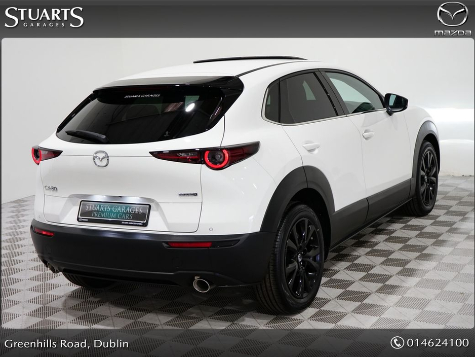 Mazda CX-30 CX-30 2.0 SKY-X 186PS SUNROOF HOMURA*ELECTRIC TAILGATE, KEYLESS, HEADS UP, NAV, TRAFFIC SIGN RECOGNITION, REAR CAMERA, ADAP CRUISE, LANE DEPARTURE, HE — thumbnail 24