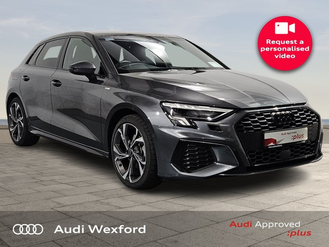 2024 AUDI A3 Sportback 30 TFSI 110HP S Line Black Edition €409