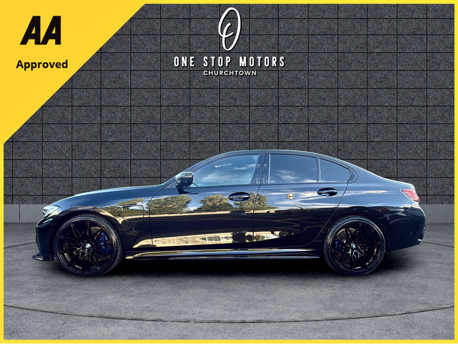 BMW 3 Series G20 330E MSPORT PRO NIGHT ED *34,000KMS*  AUTO-HUGE SPEC-LEATHER-360 CAMERA-1 YEAR WARRANTY — thumbnail 4