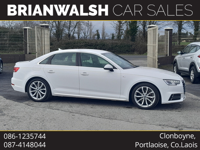 2017 AUDI A4 LIMOUSINE 2.0 TDI 150 S LINE 4DR Portlaoise