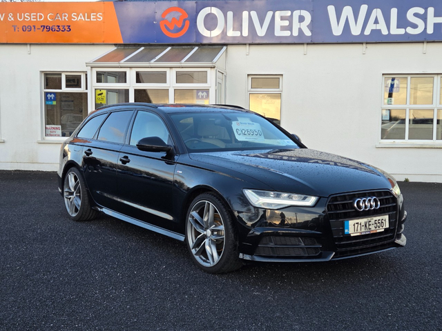 2017 AUDI A6 2.0 TDI BLACK EDITION ULTRA 187BHP 5DR ED. 40 204PS AUTO