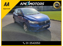 Dacia Sandero FINANCE ARRANGED * 1.0 PETROL 5DR SUV 90BHP * NEW NCT JUN-27 * FULL STAMPED SERVICE HISTORY * AA APPROVED * 101 SAFETY CHECKLIST * IMMACULATE * LOW LOW MILES * LOW TAX * 12-MONTH ROADSIDE ASSIST