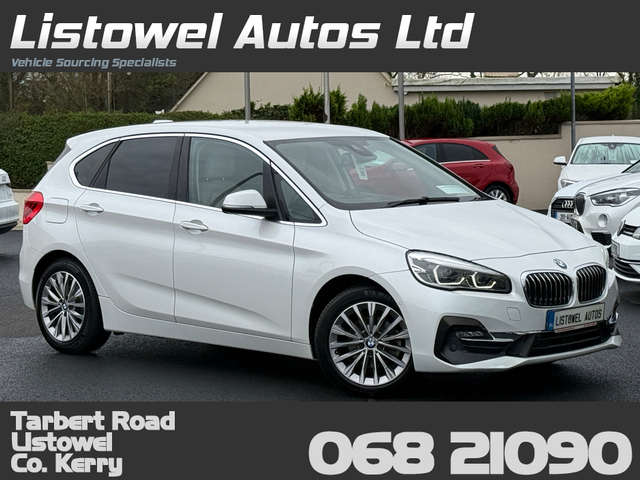 2019 BMW 2 SERIES LUXURY 2.0 D AUTOMATIC 150BHP * REAR VIEW CAMERA, PARKING SENSORS FRONT & REAR, ADAPTIVE CRUISE CONTROL, POWER ADJUSTABLE SEATS, MEMORY SEATS, 3 STAGE HEATED SEATS, DUAL ZONE CLIMATE CONTROL, ISOFIX *
