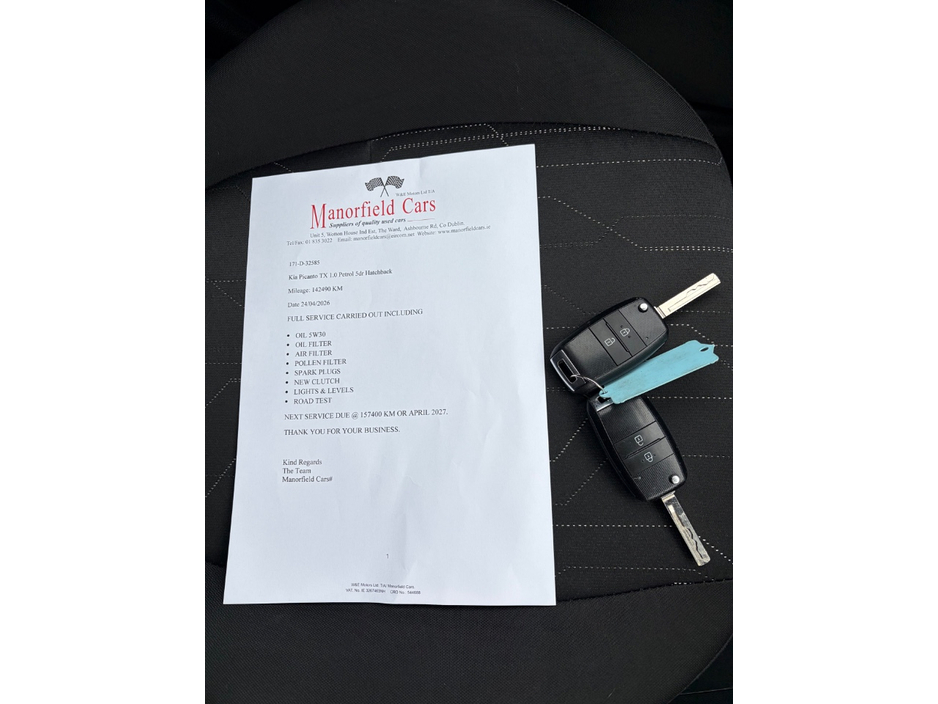 Kia Picanto TX 1.0 PETROL 5DR HATCHBACK *IRISH CAR* *NEW NCT 10/2028* *€190 ROAD TAX* *FINANCE ARRANGED TODAY* — thumbnail 26