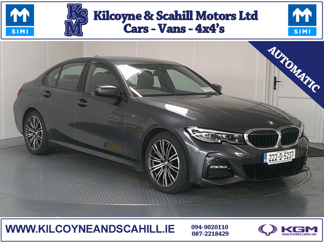 2022 BMW 3 SERIES D M SPORT 3SMG 4DR AUTO