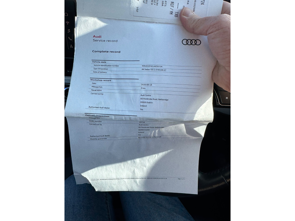 2020 Audi A4 2L Diesel For Sale Images