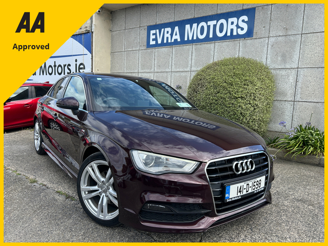 2014 AUDI A3 **AUTUMN SALE €1, 000 REDUCTION** S-LINE 1.4 TFSI 125BHP 4DR