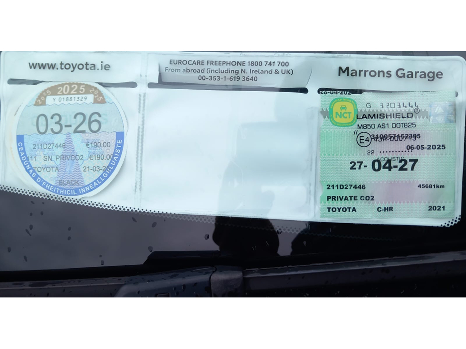 2021 Toyota C-HR 1.8L Petrol Hybrid For Sale Images