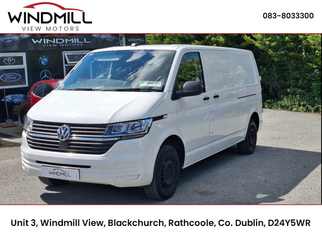 2021 VOLKSWAGEN TRANSPORTER 28 PVL TDI 110HP M T6 MANUAL 5SPEED 5DR