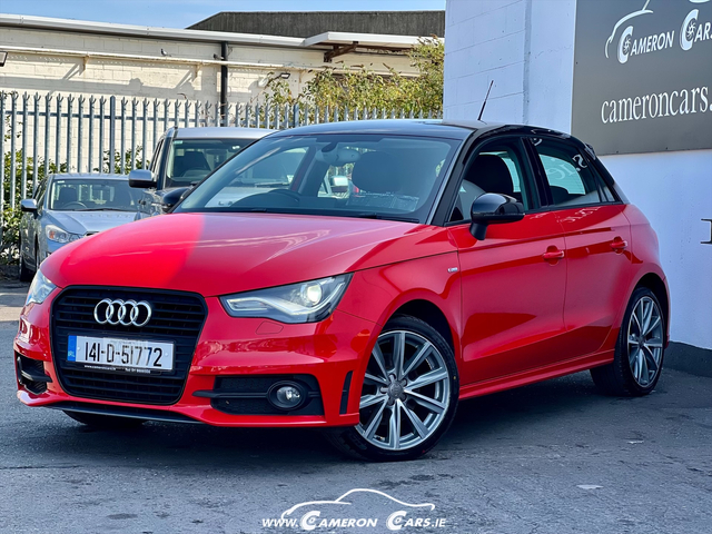 2014 AUDI A1 RED & BLACK AUTOMATIC STUNNING