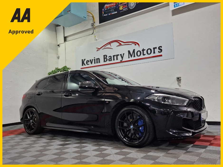 BMW 1 Series M135I X-DRIVE 306BHP AUTOMATIC **APPLE CARPLAY / ACTIVE CRUISE CONTROL / ADAPTIVE LED HEADLIGHTS / COMFORT ACCESS / ELECTRIC BOOTLID / ELECTRIC M SPORT SEATS / HEATED FRONT SEATS / REVERSE CAMERA**